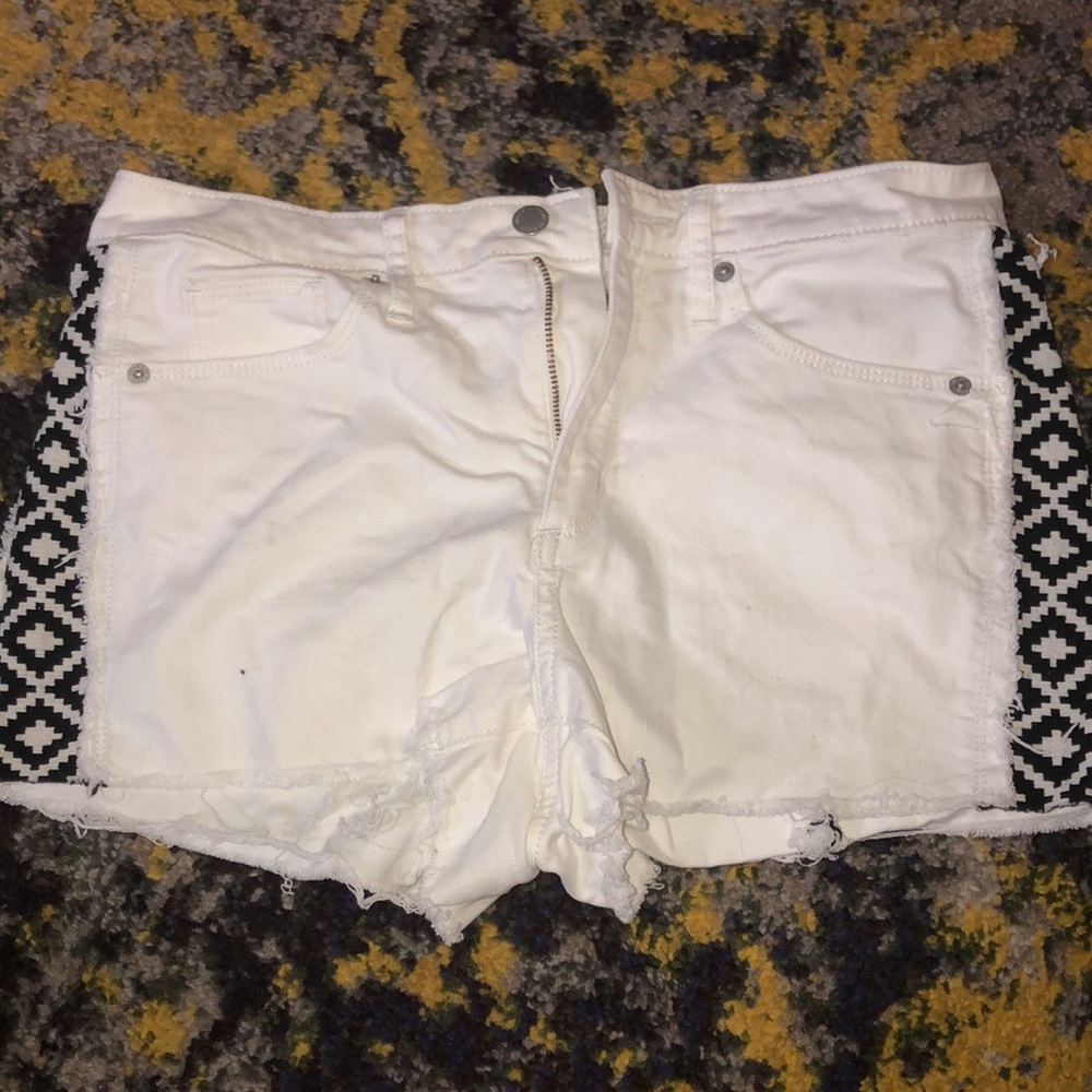 White shorts